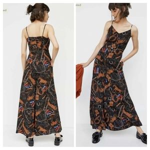 NWT Anthropologie Caballos Rodeo Wide Leg Jumpsuit
